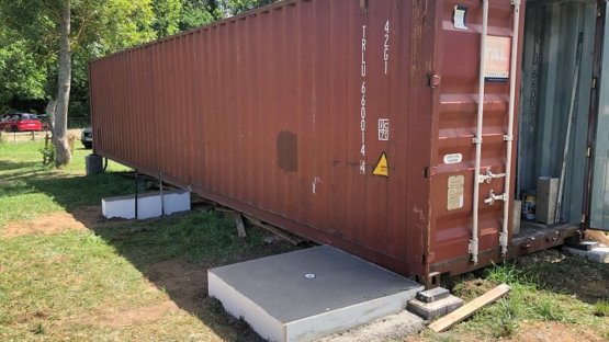 LA SEM – LE CONTAINER AVANT TRAVAUX